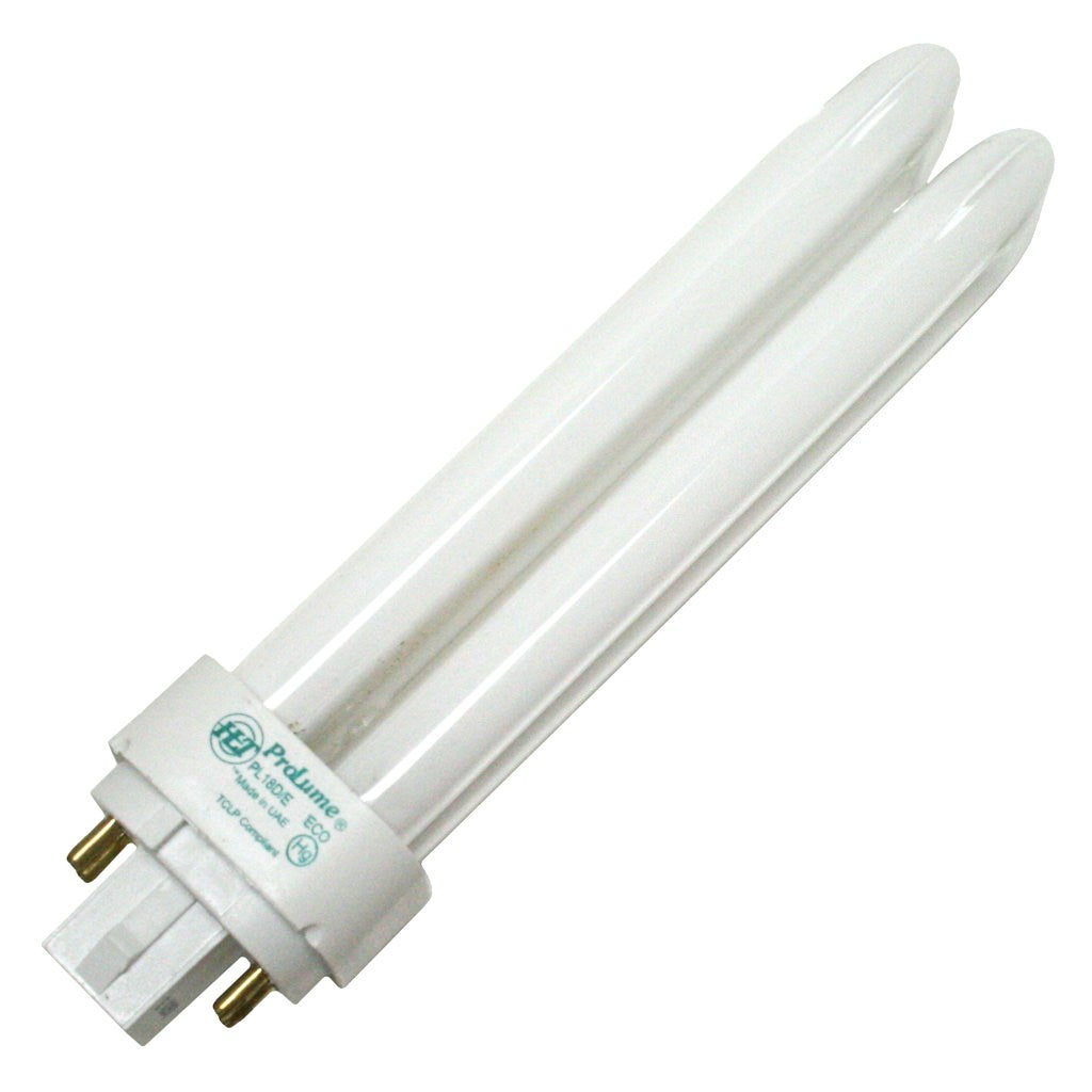 18 watt T4 4-Pin Base 2700K Warm White CFL 1