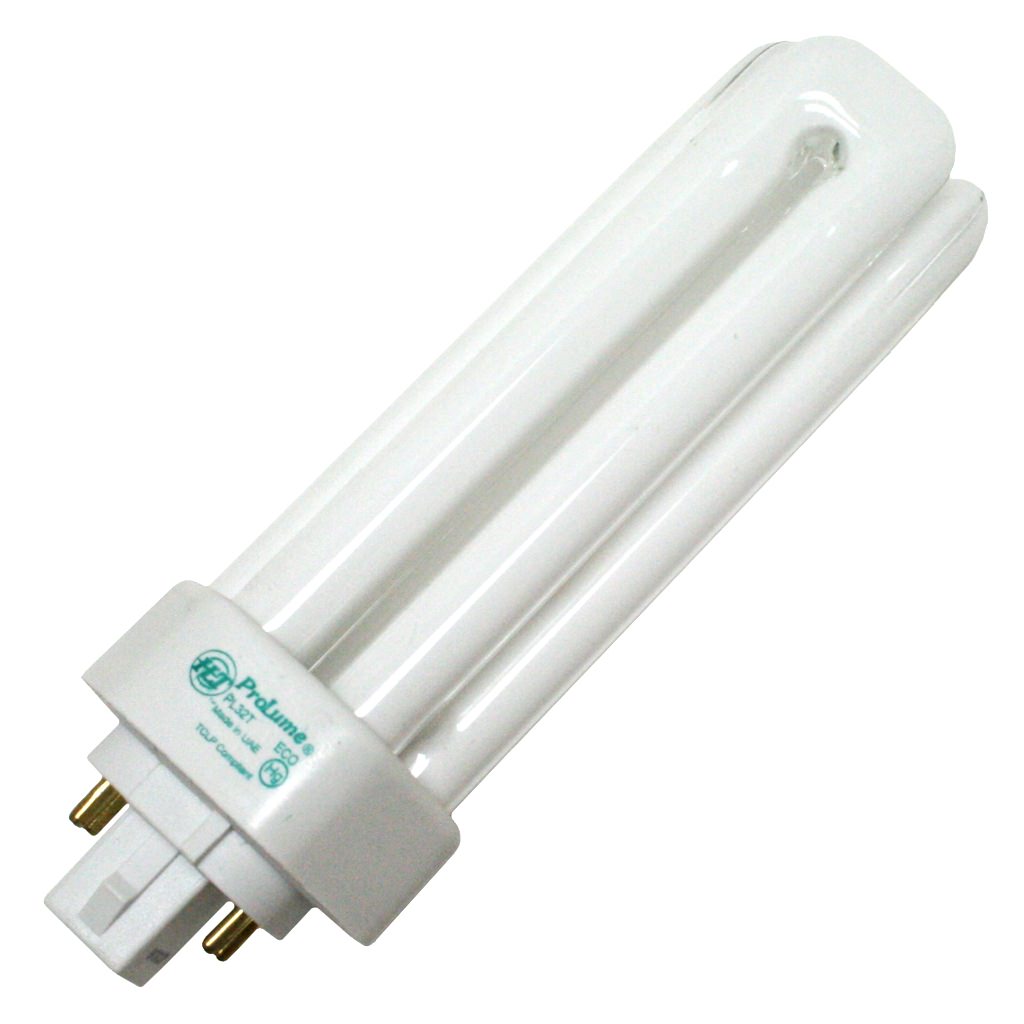 32 watt T4 4-Pin Base 5000K Daylight CFL 1