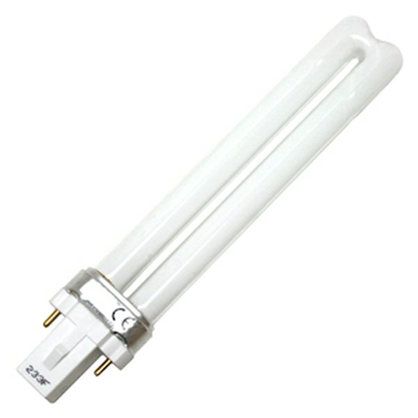 9 watt T4 2-Pin Base 4100K Cool White CFL 1