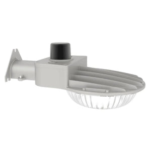 28/40/60 watt 120/277 volt CCT Selectable Daylight Gray Dimmable LED Dusk to Dawn Area Light 1