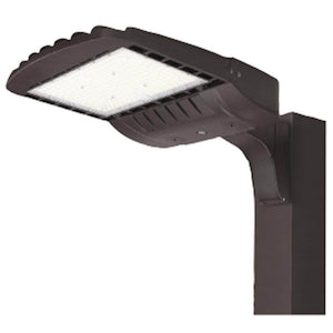 150 watt 120/277 volt 4000K Cool White Bronze Type III Dimmable LED Area Light 1
