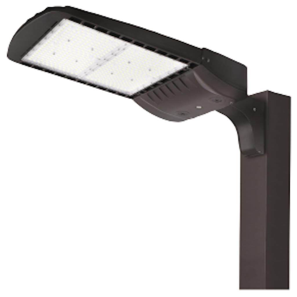 200 watt 120/277 volt 5000K Daylight Bronze Dimmable LED Type III Area Light 1