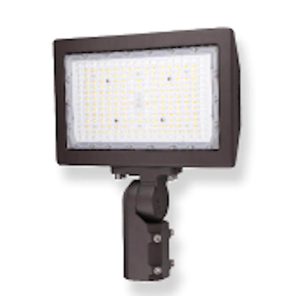 150 watt 120/277 volt CCT Selectable Slipfit Knuckle Mount LED Bronze Area Light 1