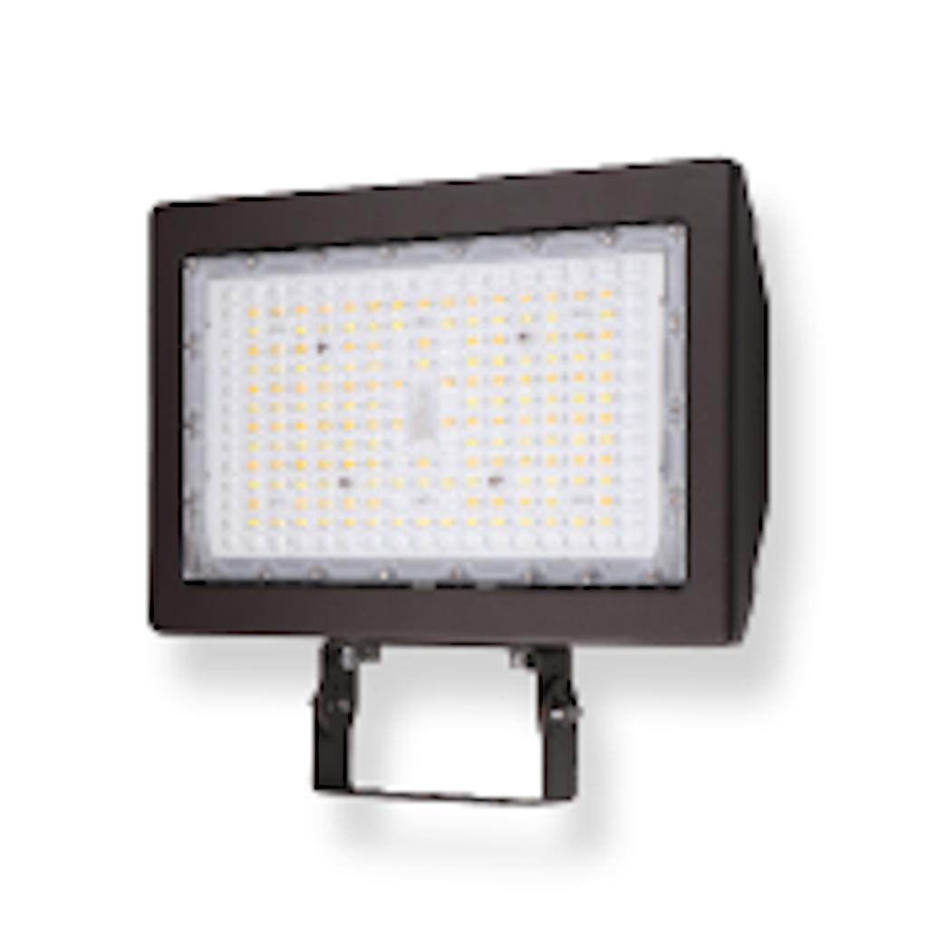 200 watt 120/277 volt CCT Selectable Trunnion Mount LED Bronze Area Light 1