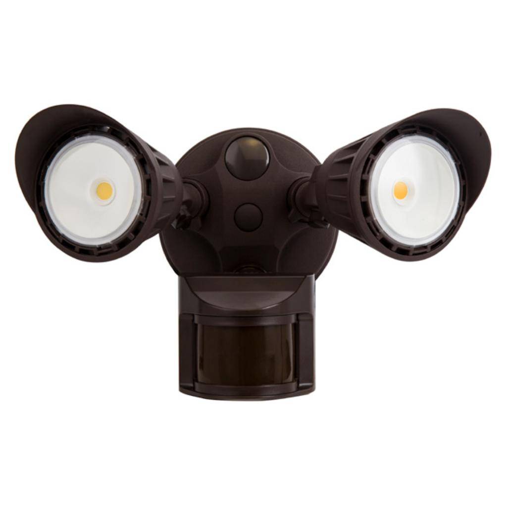20 watt 120/277 volt 5000K Daylight Bronze Die-Cast Aluminum Housing Non-Dimmable LED 1