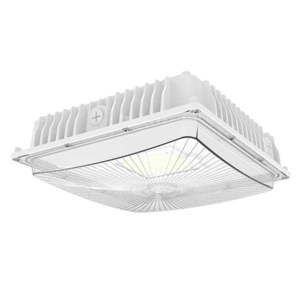 60 watt 120/347 volt CCT Selectable LED Canopy Fixture 1