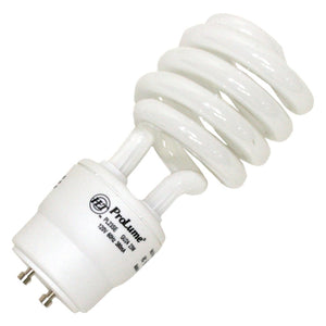 23 watt 120 volt T3 Twist and Lock Base 5000K Daylight CFL 1