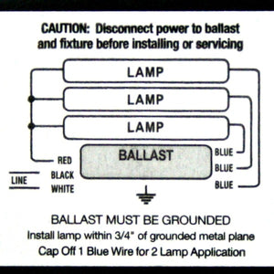 2-3 Lamp 120/277 volt T8 Ballast 3