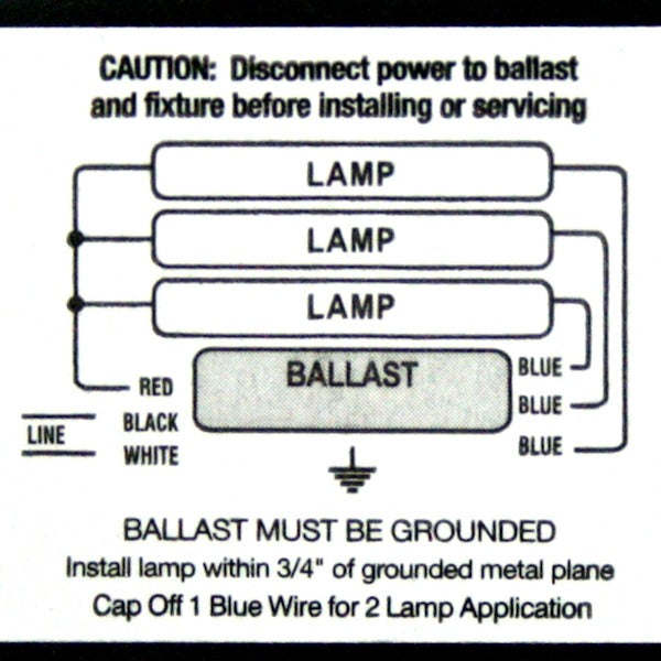 2-3 Lamp 120/277 volt T8 Ballast 3