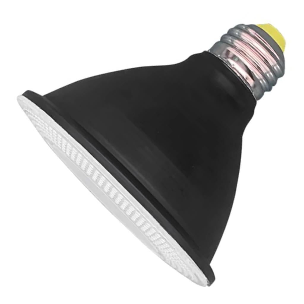 11 watt 120 volt Medium Screw Base Black PAR30 5000K Daylight LED Light Bulb 1