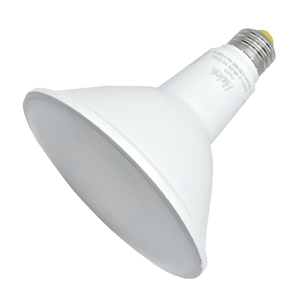 14 watt 120 volt Medium Screw Base PAR38 3000K Natural White LED Light Bulb 1