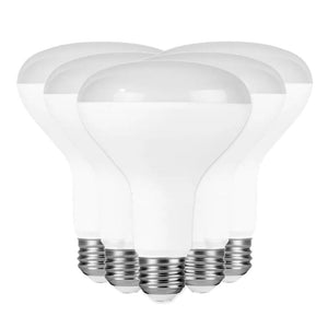 8 watt 120 volt Medium Screw Base BR30 3000K Natural White LED Light Bulb (6 Pack) 1