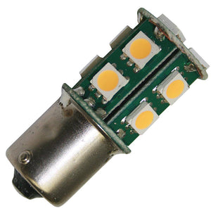 1.5 watt 10/18 volt JC10 Single Contact Bayonet Base 3000K Natural White LED 1