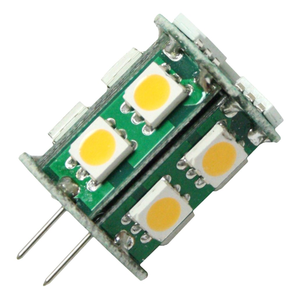 1.5 watt 10/18 volt JC10 Bi-Pin Base 3000K Natural White LED 1