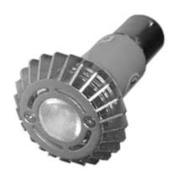 2.6 watt 10-18 volt Single Contact Bayonet Base 2700K Warm White LED 1
