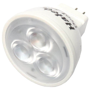 3 watt 12 volt MR11 Bi-Pin Base 2700K Warm White Narrow Flood LED 1