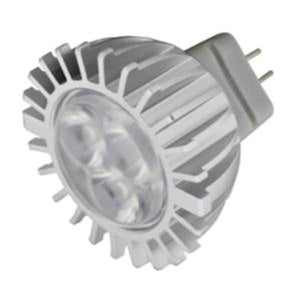 3 watt 10/18 volt MR11 Bi-Pin Base 2700K Warm White Dimmable Narrow Flood LED 1