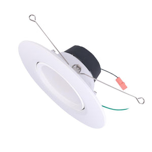 6" 10 watt 120 volt Medium Screw Base Selectable CCT Dimmable LED Downlight 1