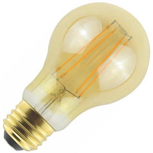 5 watt 120 volt A19 Medium Screw Base 2000K Warm White Amber Dimmable LED 1