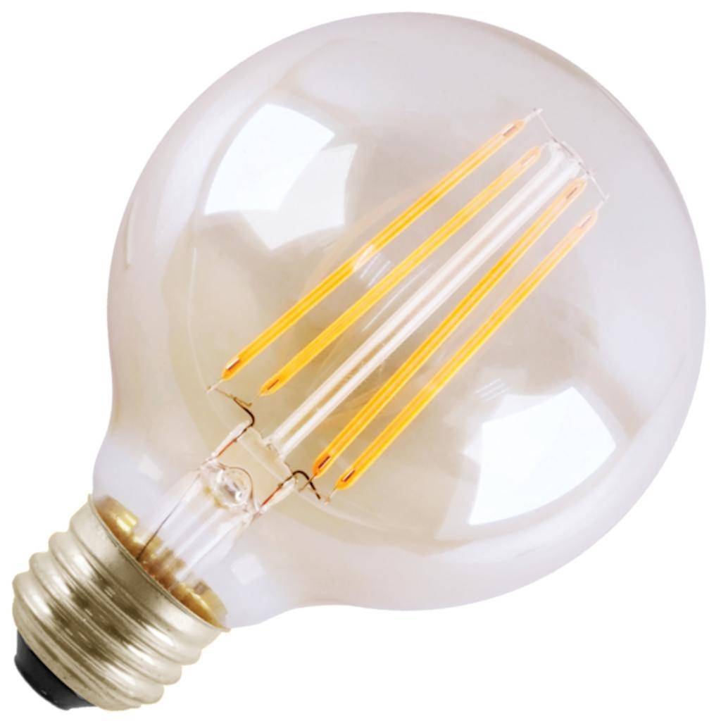 7 watt 120 volt G25 Medium Screw Base 2700K Warm White Dimmable LED 1
