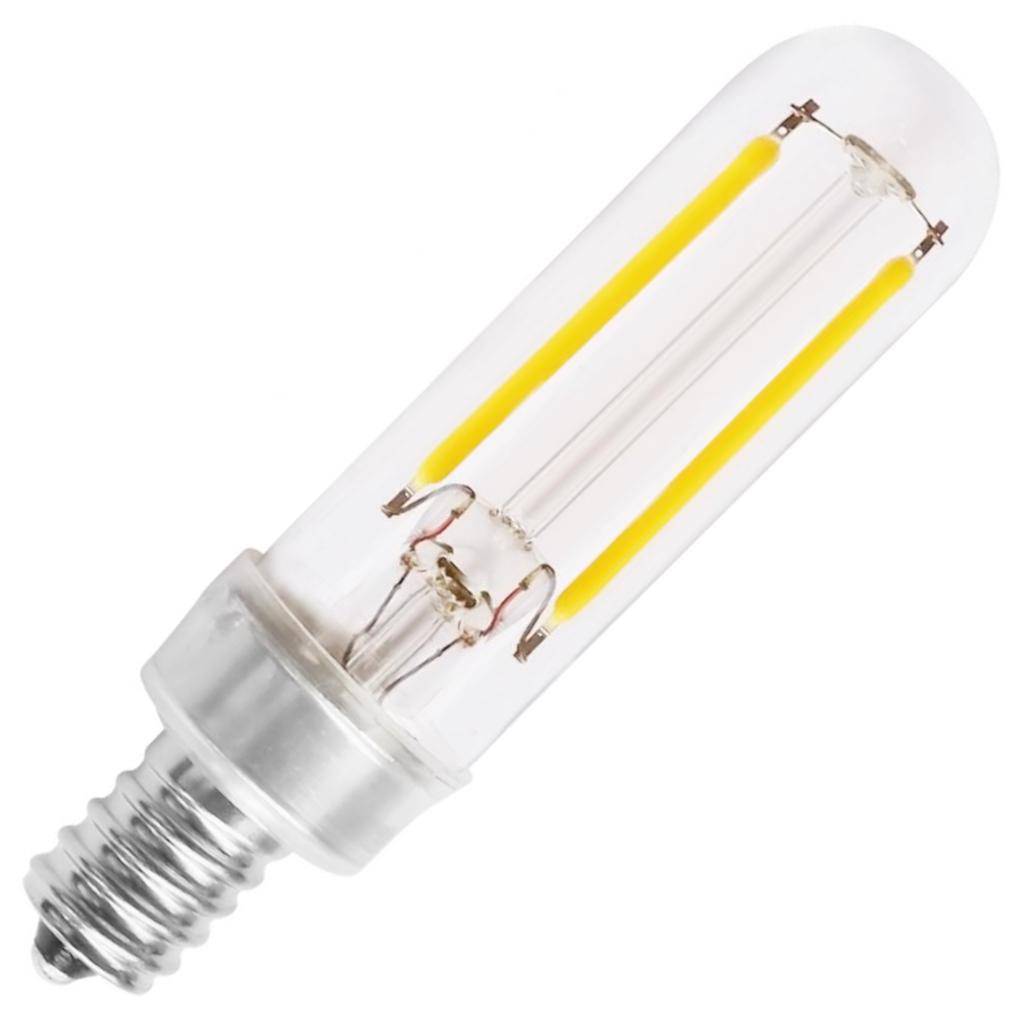 2.5 watt 120 volt T6 Candelabra Screw Base 3000K Natural White Dimmable LED 1