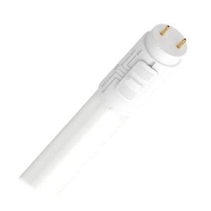 8' 42 watt 120/277 volt T8 CCT Selectable Three Base Types Two Piece Design Versa Connect LED Light Bulb 1