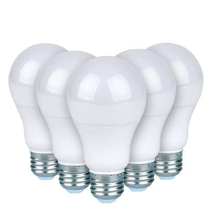 9 watt 120 volt A19 Medium Screw Base 2700K Warm White LED Light Bulb (6 Pack) 1