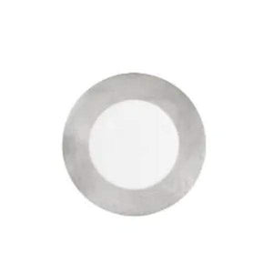 6" Round Replaceable Slim Satin Nickel Trim for LED Downlights 1