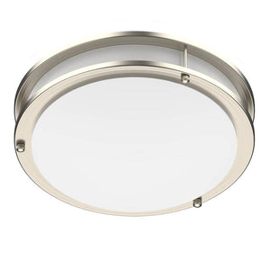 12" 16 watt 120 volt CCT Selectable LED Flushmount Fixture 1