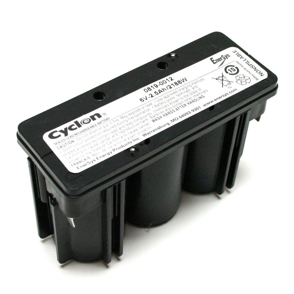 6 volt 2.5 amp 0859-0010 Rechargeable Battery 1
