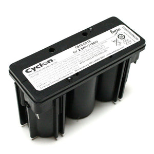 6 volt 2.5 amp 0859-0010 Rechargeable Battery 1