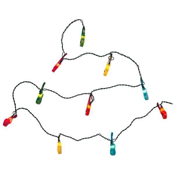 10 Light Green Wire Guitar String Set 4