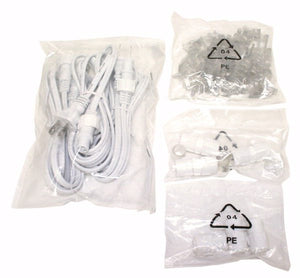 150' Clear Incandescent Rope Light (Includes Accessories) 3
