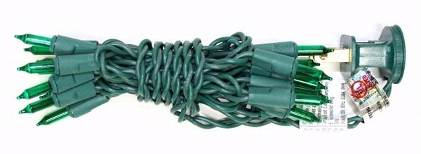 20 Light Green Wire Green Miniature String with 3" Spacing 2