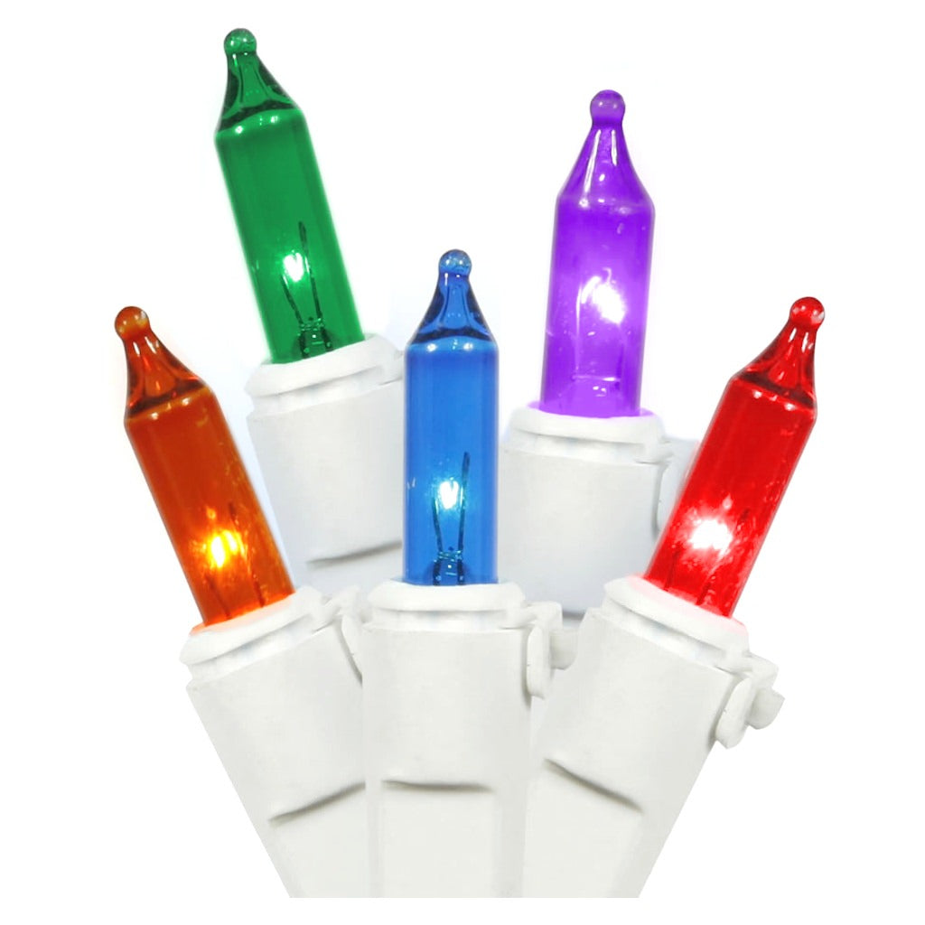 20 Light White Wire Multi-Color Miniature String 1