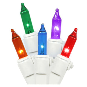 20 Light White Wire Multi-Color Miniature String 1