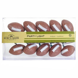 10 Light Green Wire Football String Set 6