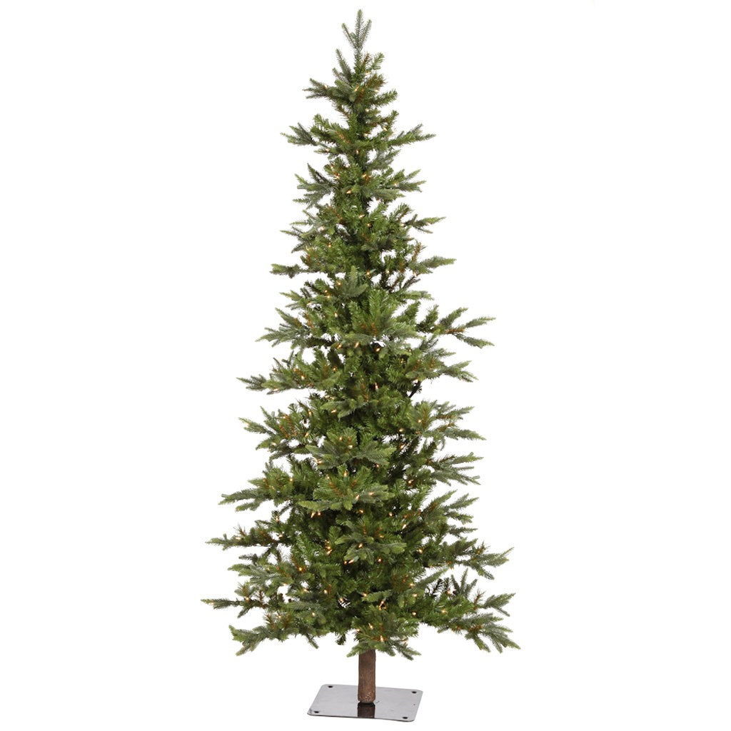 6' x 42" Artificial Shawnee Fir 250 Italian LED Warm White Lights 1