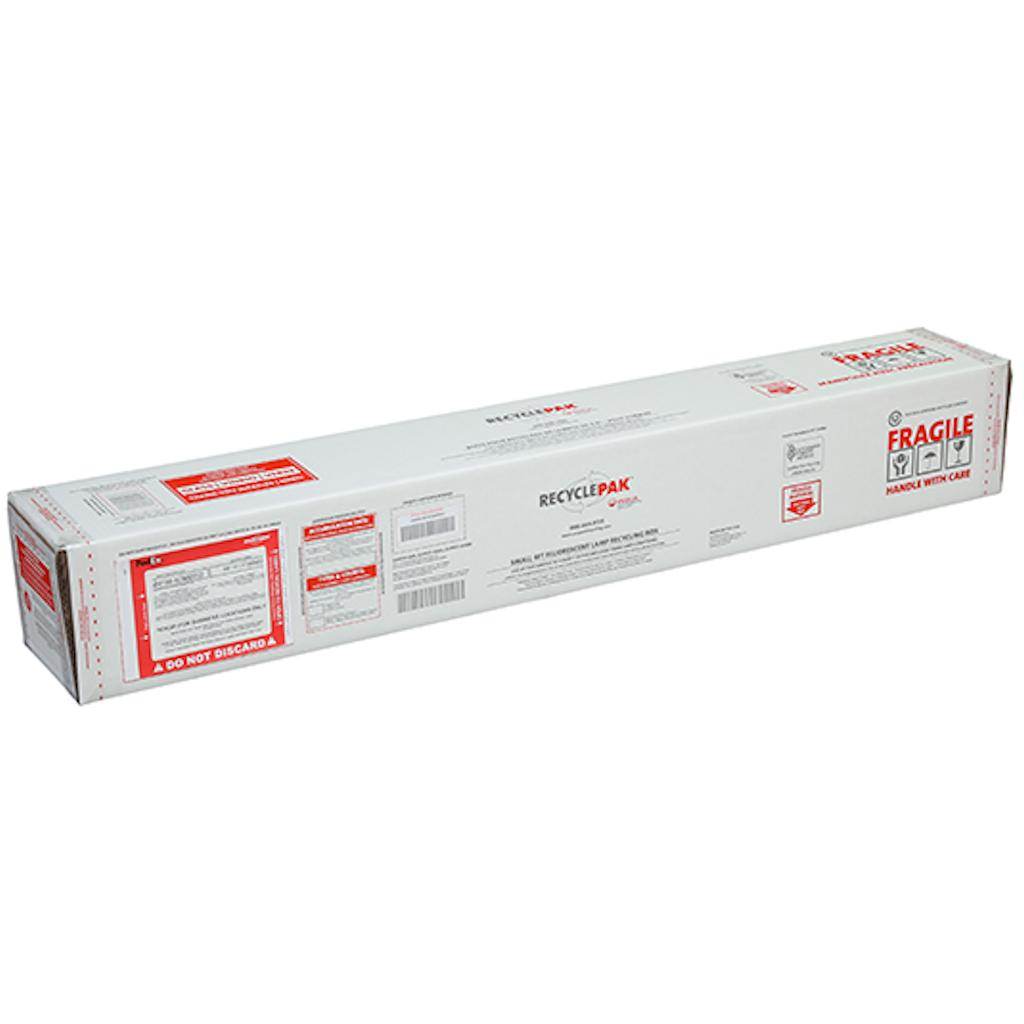 4' Medium Lamp Recycling Kit - 6" X 6" X 48" Box (for 4' straight Fluorescent light bulbs) 1