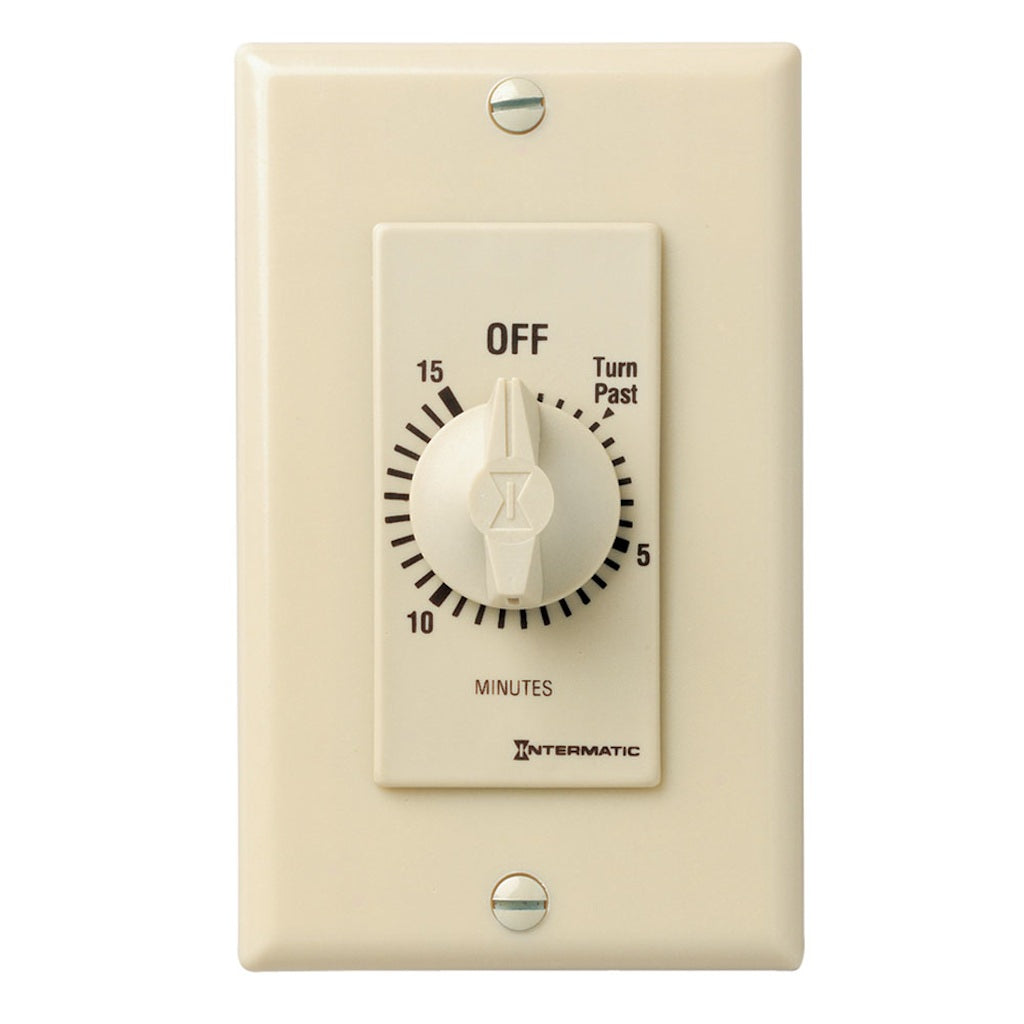15 Minute 125-277 volt Ivory Timer 1