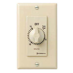 15 Minute 125-277 volt Ivory Timer 1