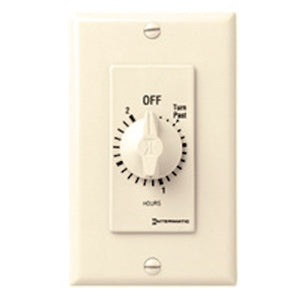 2 Hour 120-277 volt SPST Ivory Mechanical Timer 1