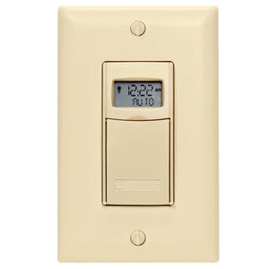 7 Day 24/277 volt 20 amp Ivory Digital Astro Timer 1