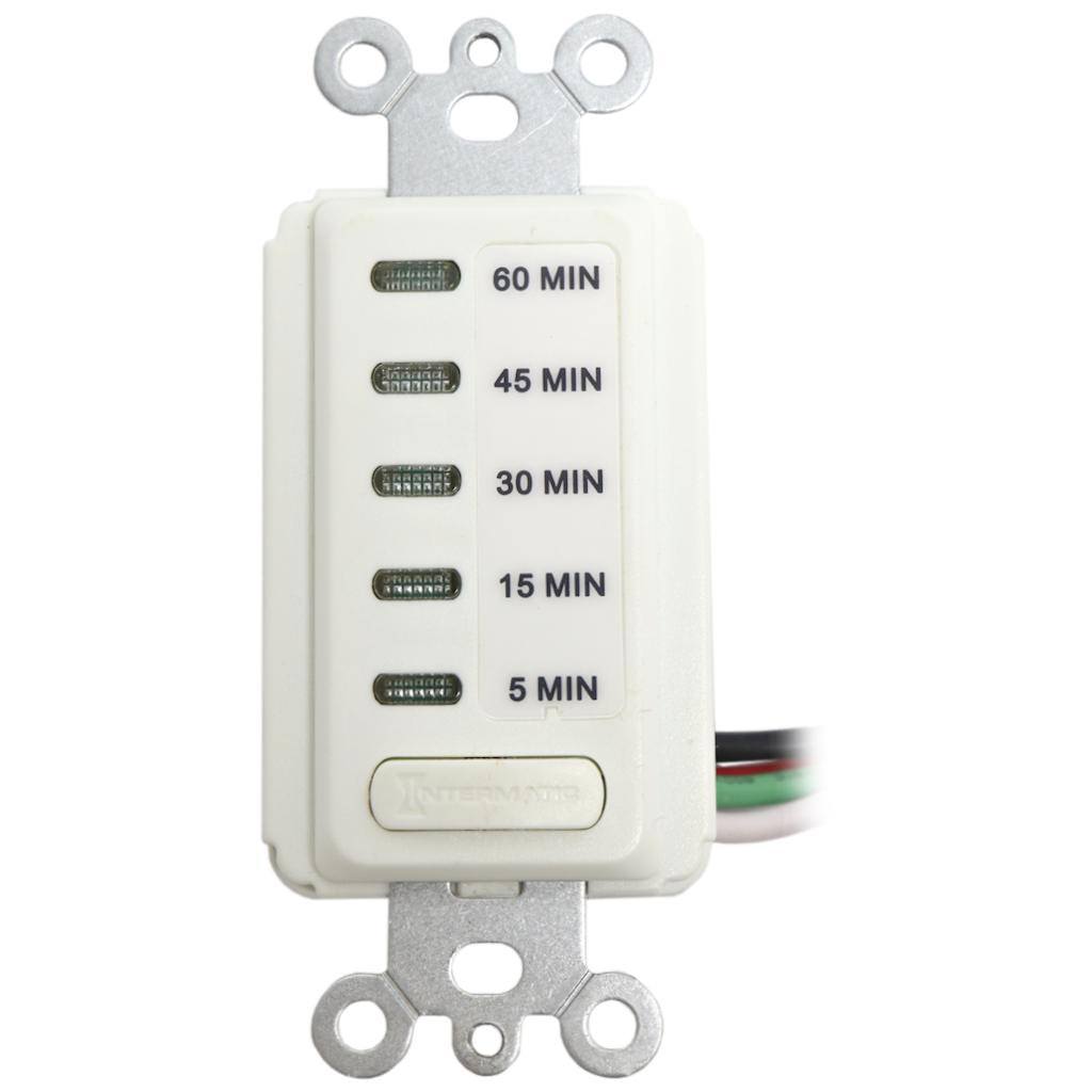 5/15/30/45/60 Minute 120 volt White Electronic Auto-Off Timer (No Switch Plate) 1