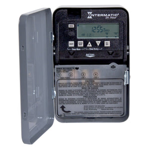 24 Hour 30 amp 120/277 volt SPST Electronic Time Switch 1