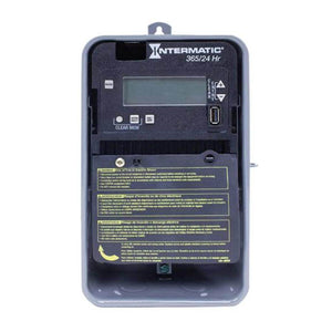24 Hour 20/10 amp 120/277 volt SPDT Electronic Time Switch (Type 3R Steel Enclosure) 1