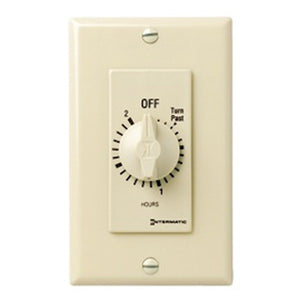 2 Hour 125-277 volt SPDT Ivory Mechanical Timer 1