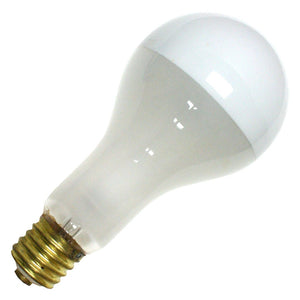 500 watt 130 volt PS35 Mogul Screw Base Frosted / Silver 1