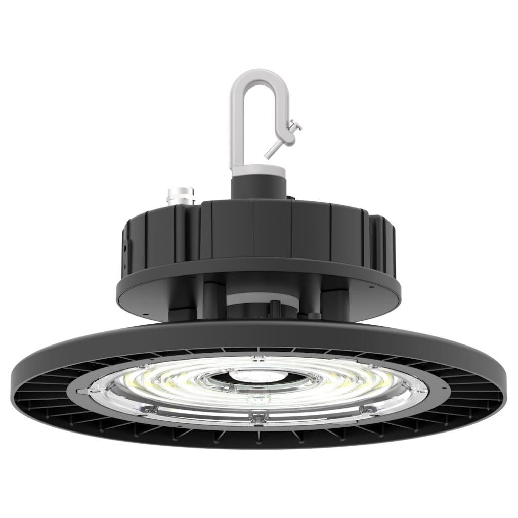 Selectable watt 100/277 volt 5000K Black Dimmable LED 1