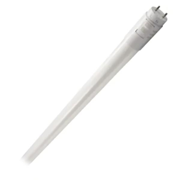 48" 18 watt 120/277 volt Medium Bi-Pin Base 3500K Film Coated Shatter Resistant Glass Tube LED 1